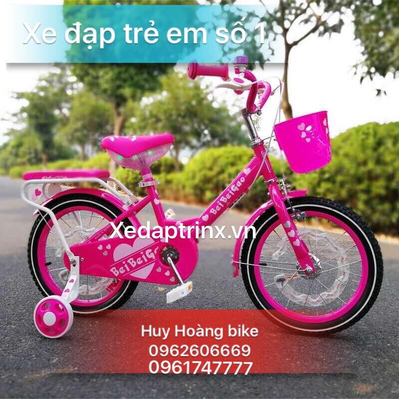 Xe đạp cho bé trai , bé gái từ 2 tuổi  đến 10 kiểu dáng mới 2017